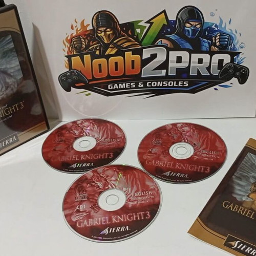 Gabriel Knight 3 Blood of the Sacred Blood of the Damned PC game used
