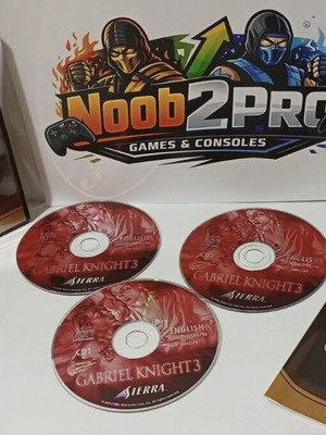 Gabriel Knight 3 Blood of the Sacred Blood of the Damned PC game used