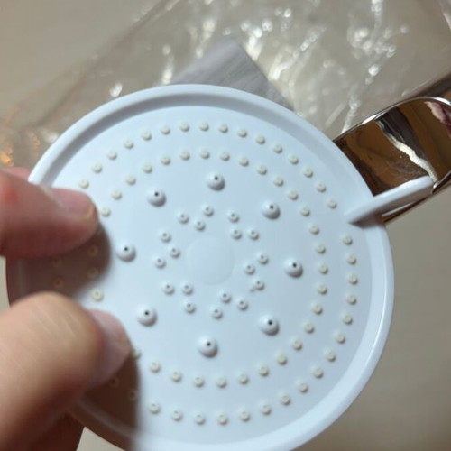 High Pressure Shower Head Chrome with Silicone Nozzles