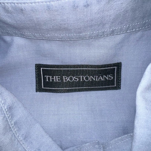 Men's shirt the Bostonians like new, blue, size L