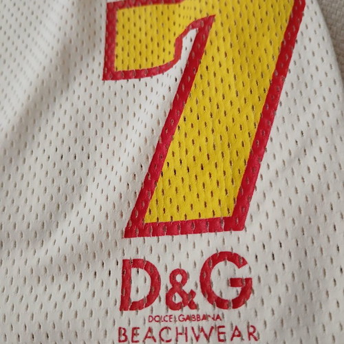 Dolce&Gabbana Mini Halter Beachwear Dress like new, white and yellow
