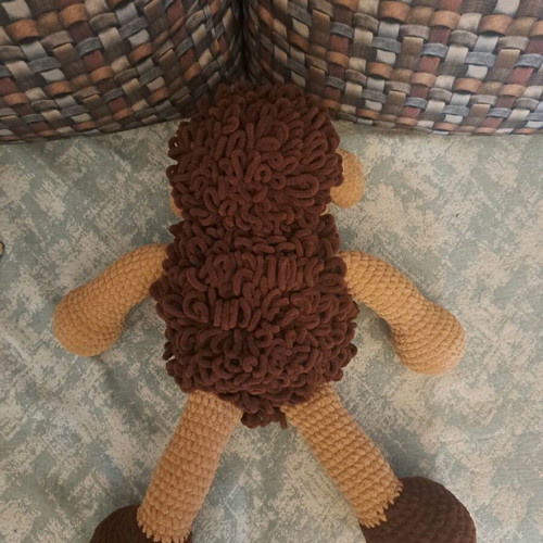 Handmade sheep teddy bear plush toy
