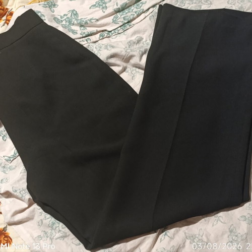 Fabric pants like new, size XS 34, black