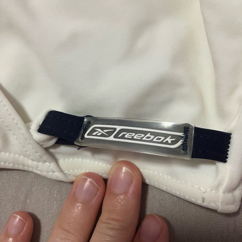 Reebok swimsuit like new, size Small, blue and white