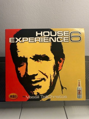 House Experience 6 CD used, electronic music by Vasilis Tsilichristos