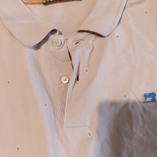 Scotch & Soda polo men's shirt new, size L, beige pink