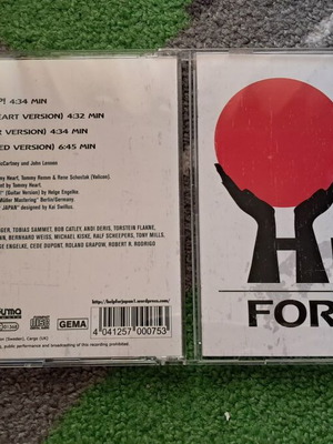 Help! For Japan 2012 Europe CD signed by Roland Grapow, used metal
