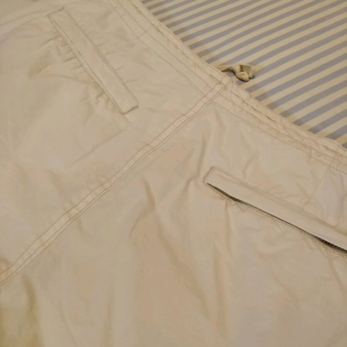 Colonial men's summer pants used, white, 100% cotton