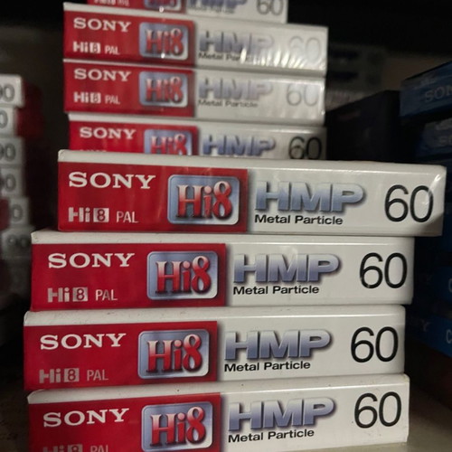 Sony Hi8 HMP 60min Video Cassette Tape Metal Particle new