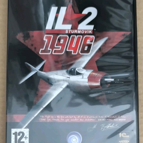 IL-2 Sturmovik 1946 PC DVD-ROM like new, Ubisoft