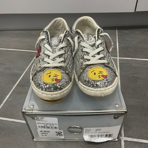 2star sneakers silver used, size 33