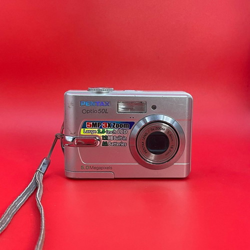 Pentax Optio 50L digital camera used