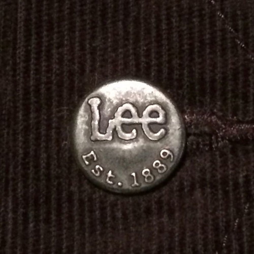 LEE “RIDER” CORDUROY XL BLACK JACKET