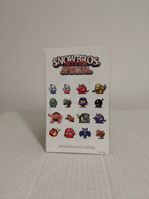 SnowBros Nick & Tom Special stickers new, 3 sheets