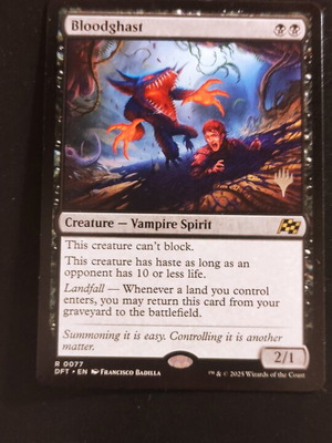 Bloodghast Magic the Gathering Aetherdrift Promo new