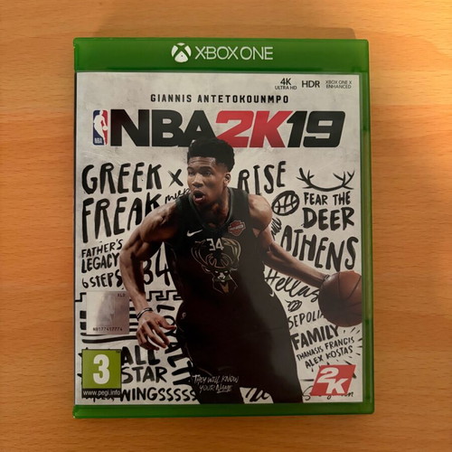 NBA 2K 19 for Xbox One like new