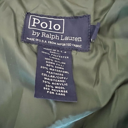 Polo Ralph Lauren puffer new, size Large, beige