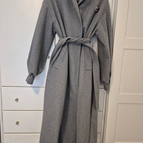 Lumina Coat One size gray long