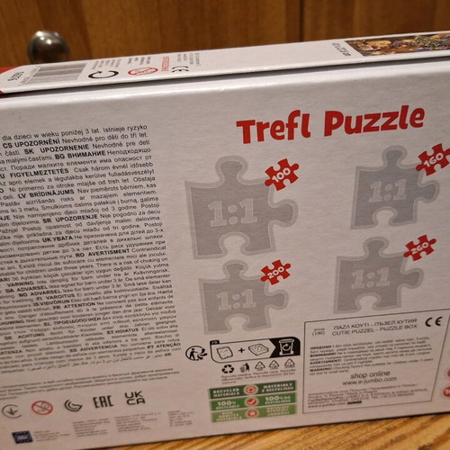 Trefl Santa Claus Puzzle 100pcs for Kids like new