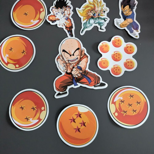 Dragon Ball stickers new, high-quality set