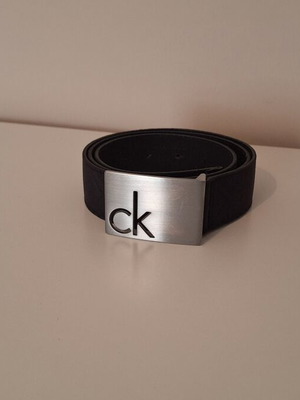 Calvin Klein black belt size 90, made in Italy
