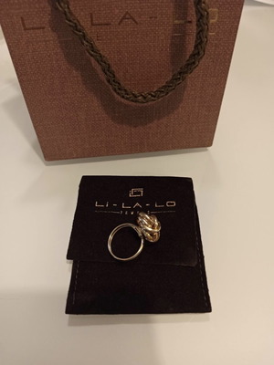 Lilalo ring new, gold-plated 925 silver, size 53