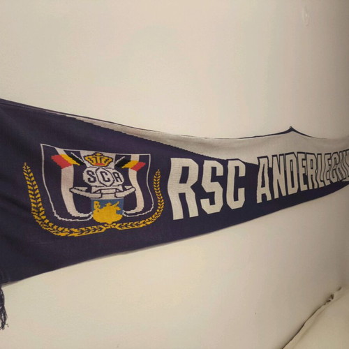 Anderlecht giant scarf 3 meters, like new, authentic