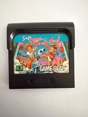 Sega Game Pack 4 in 1 used for Sega Game Gear