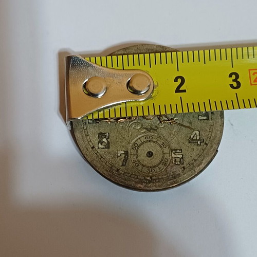 Metro watch movement used for parts Swiss chronometer