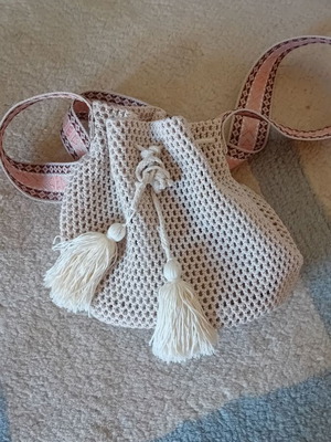 Shoulder bag new, beige