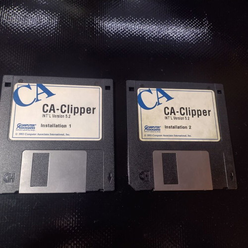CA-Clipper 5.2 software used