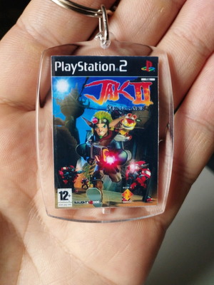 Μπρελόκ Jak 2 Renegade PS2, διαφανές ακρυλικό