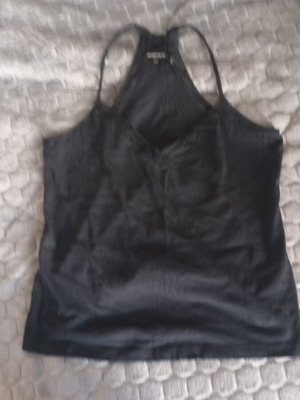 Superdry sleeveless women's top like new, black, size S