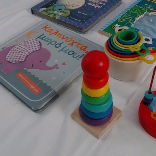 Sensory books and toys like new for infants up to 16 months