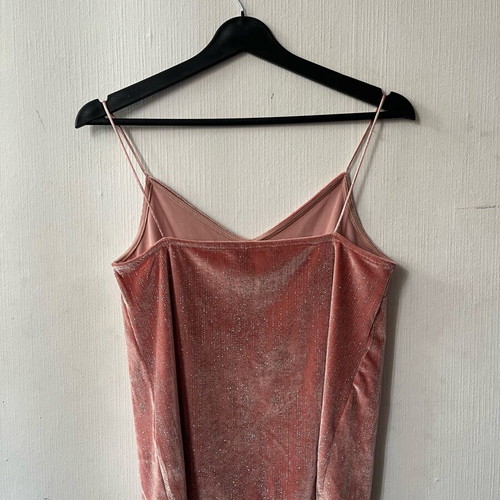 Glitter top like new, size S-M, pink