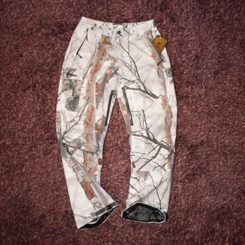 Bergans Grotli Insulated Lady Pants like new, size M, white and brown