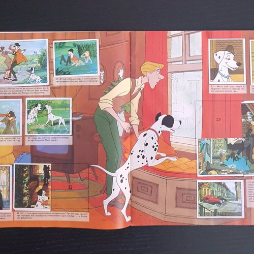101 Dalmatians Panini Album used