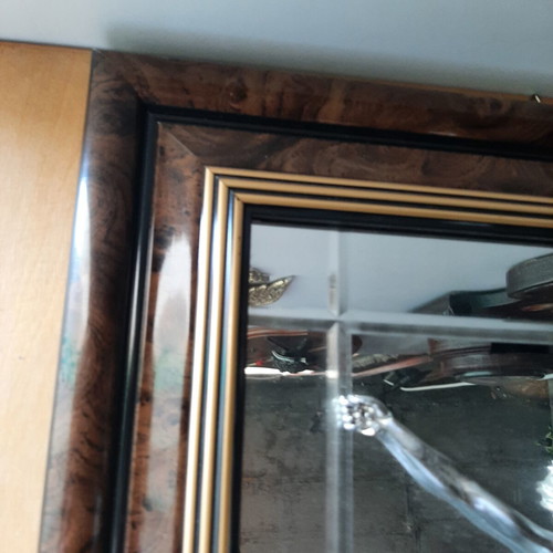 Italian mirror with Christ used, 50×40 cm, gold details