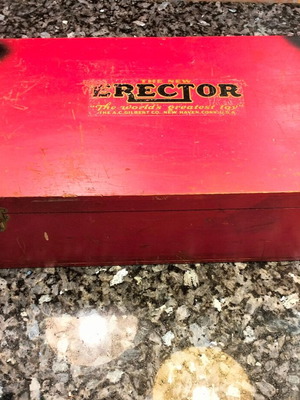A.C. Gilbert Erector Set No. A vintage complete Hudson locomotive