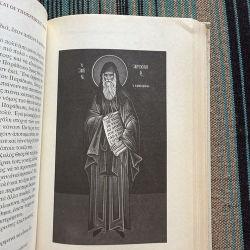 Agios Paisios o Agioreitis Oikogeneiaki Zoi Logoi D’ book used, Greek