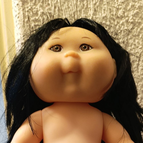 Cabbage Patch Kids doll Mattel like new with hard body and black hair