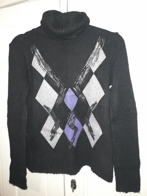 Pullover black, one size, like new