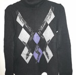 Pullover black, one size, like new