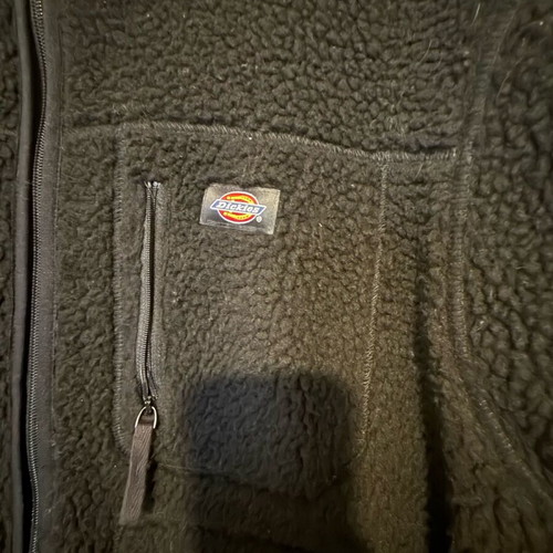 Dickies black sherpa jacket size M like new