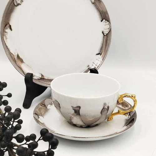 Furstenberg vintage porcelain coffee set used