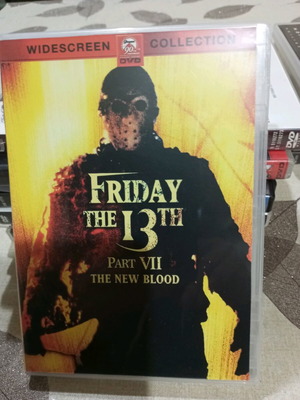 Friday The 13th Part VII The New Blood DVD used with Greek subtitles