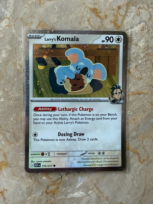Larry's Komala Cosmos holo 175/217 new Ascended Heroes