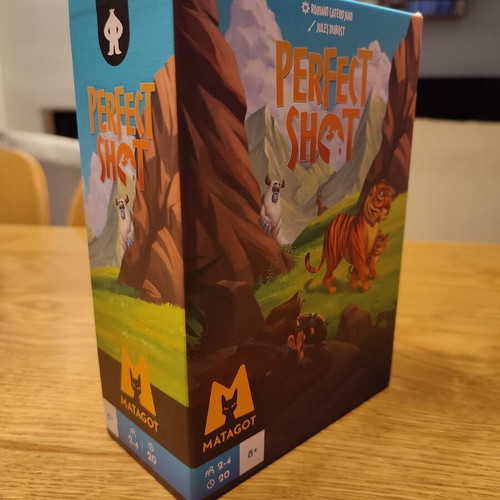 Perfect Shot board game like new, Matagot French edition