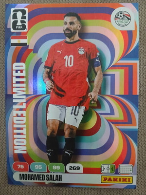 2026 Panini World Cup Adrenalyn Limited Edition XXL Mohamed Salah κάρτα σαν καινούργιο
