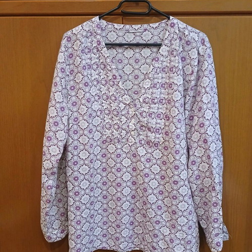 Zara shirt pink like new, size L